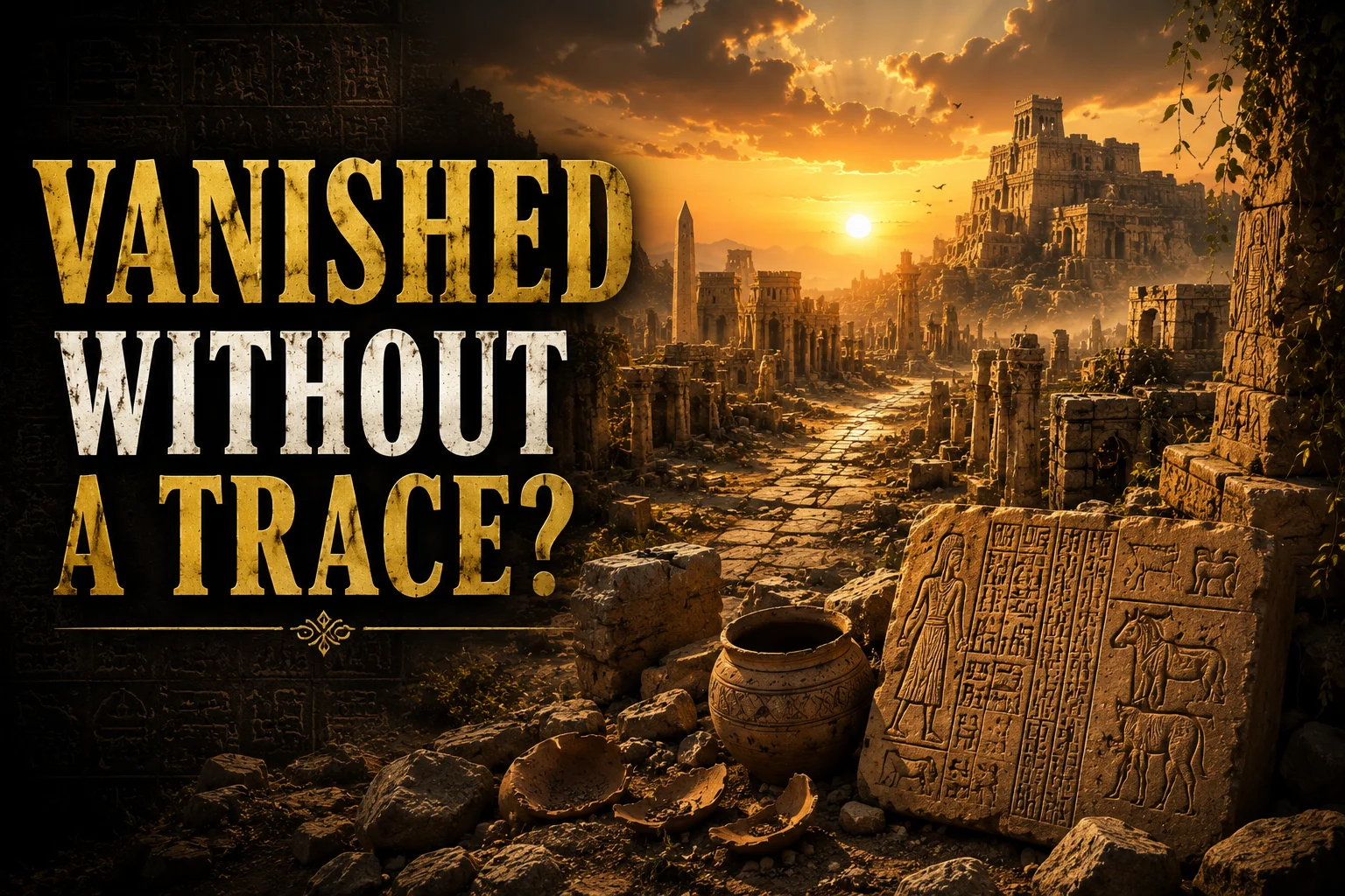 Ancient Civilizations That Vanished Without a Trace