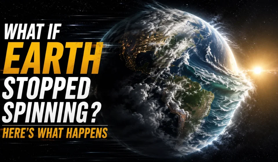 What If Earth Stopped Spinning? Here’s What Happens